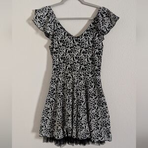 Lily Rose Floral Mini Dress Women's Size M